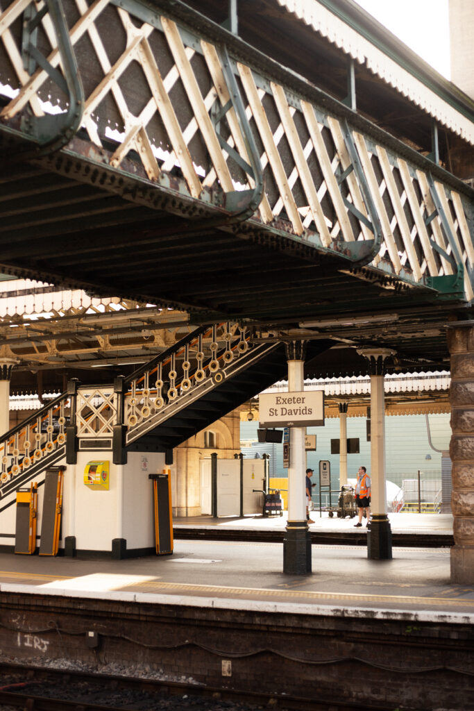 gare Exeter- Angleterre